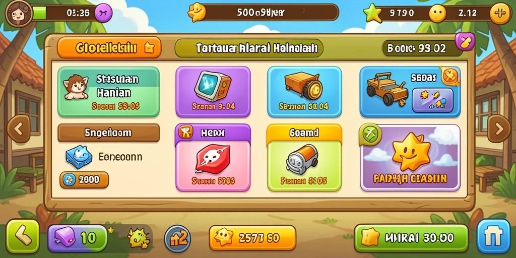 Koleksi item unik untuk membuat permainan lebih seru.