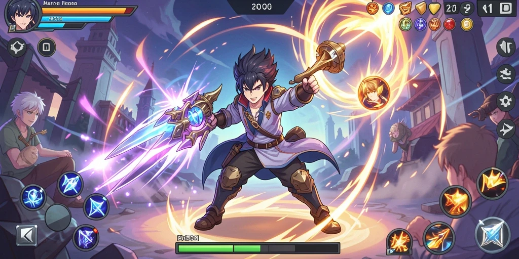 Kompetisi seru dengan teman-teman dalam mode multiplayer.