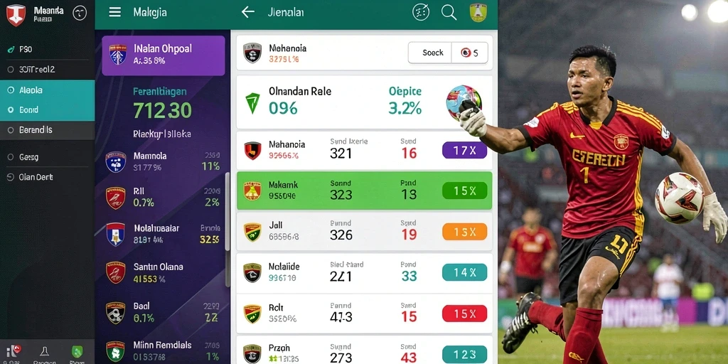 Momen kompetisi yang menegangkan dalam multiplayer.