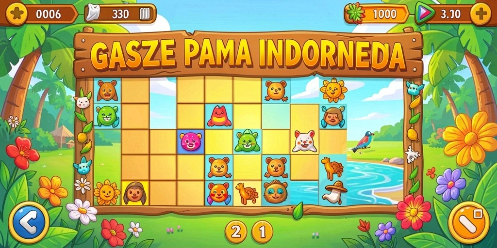 Tangkapan layar memperlihatkan tantangan yang harus dihadapi pemain.