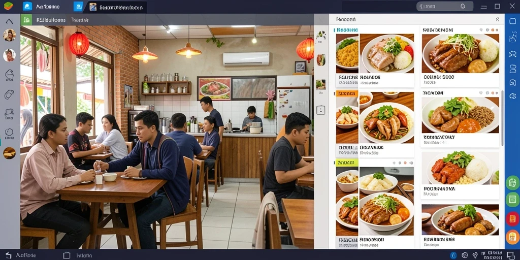 Cuplikan fitur multiplayer dengan teman-teman.
