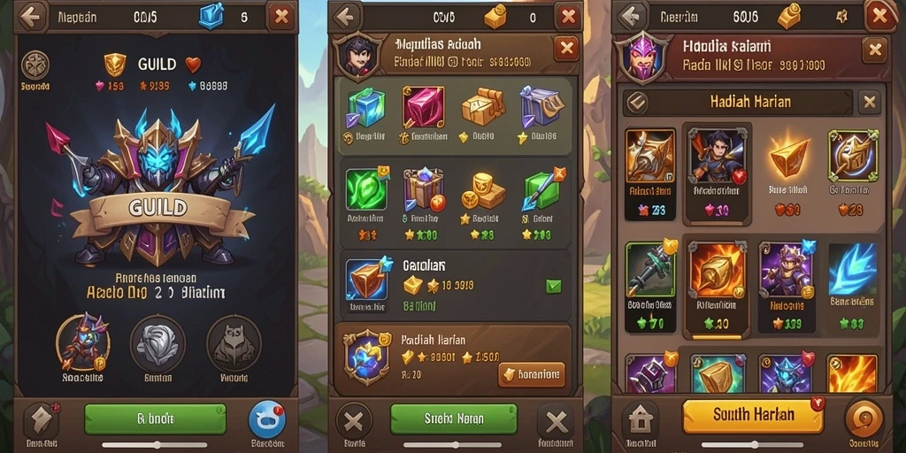 Visual dunia dalam RPLOOT yang kaya akan detail.