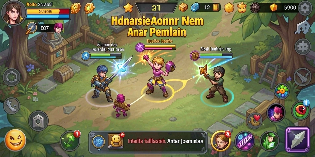 Level menantang yang siap menguji kemampuan pemain.