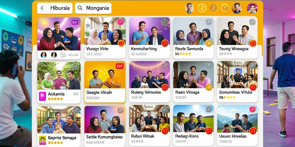 Momen seru saat meraih kemenangan dalam permainan.